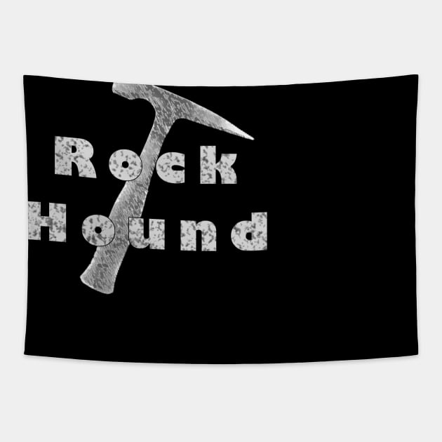 Rock Hound Rock Pick Tool Tapestry by TLSDesigns