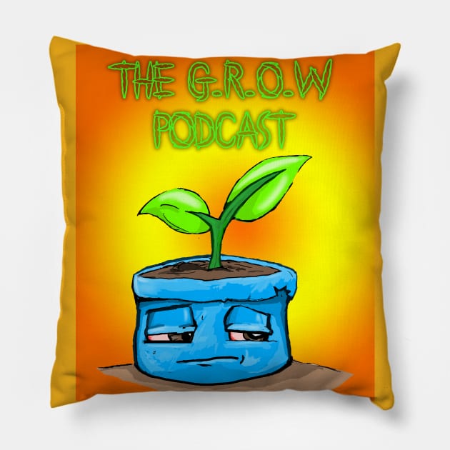 The G.R.O.W. Podcast Pillow by Art Of Lunatik