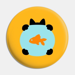 Fishbowl and a Cat Pin