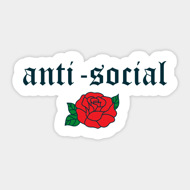 Anti Social Rose Soft Aesthetic Vaporwave Anime Egirl Grunge Urban Tee T Shirt Gift Aesthetic Vaporwave Anime Girl Japanese Sticker Teepublic #thug #angel #cherub sticker by liv. anti social rose soft aesthetic vaporwave anime egirl grunge urban tee t shirt gift