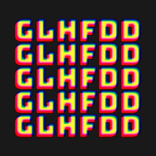 GLHFDD -=- Red/Blue 3D Vision -=- T-Shirt