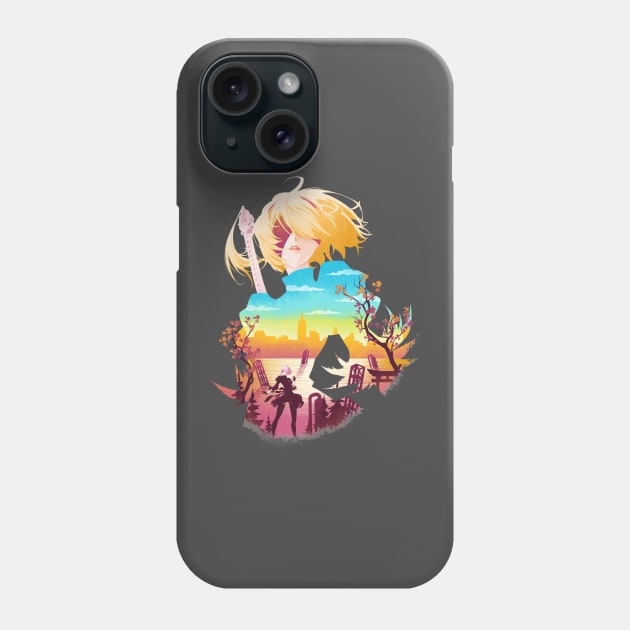 YoRHa 2B Phone Case by rioaditama