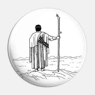 Three of Wands Pin