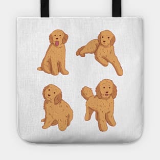 Golden doodle pack Tote