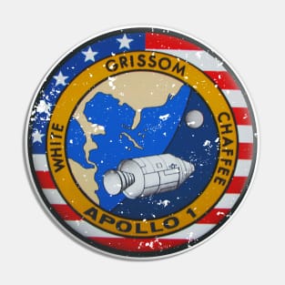 Apollo 1 Vintage Insignia Pin