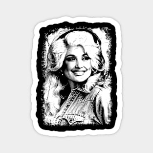 Dolly Parton 80s 90s Vintage Magnet