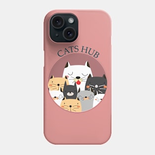 Cats HUB Phone Case