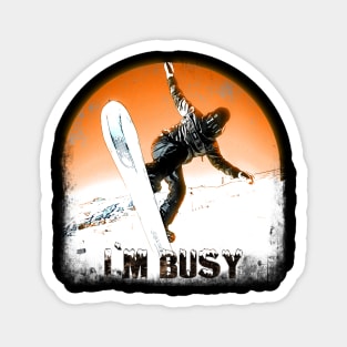 snowboarder Magnet