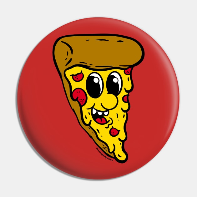 Pizza Boi Pin by PrettyGoodPosters