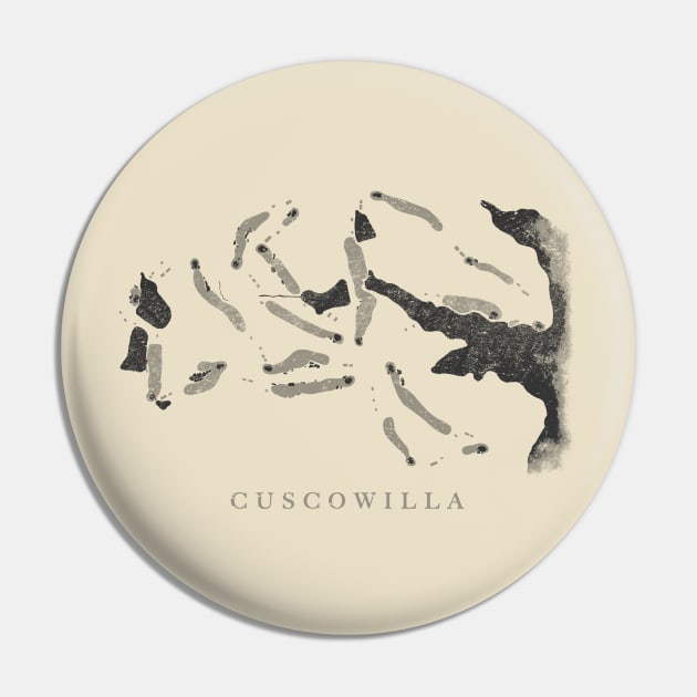 Cuscowilla Lake Oconee - Dark Pin by claireprints