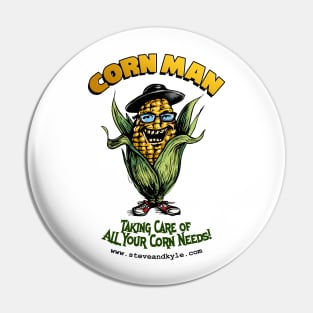 Corn Man Pin