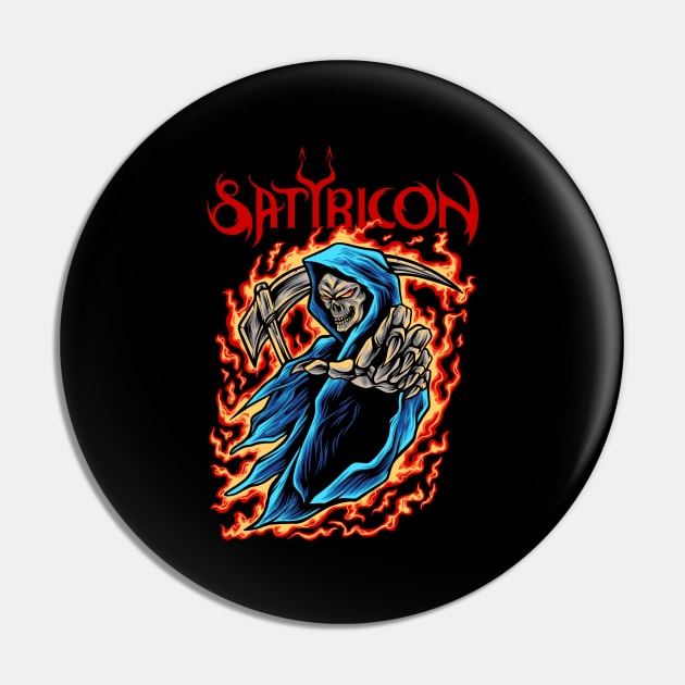 Satyricon black metal Pin by wiswisna