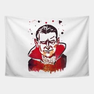 Dracula in Red with Spatter Tapestry