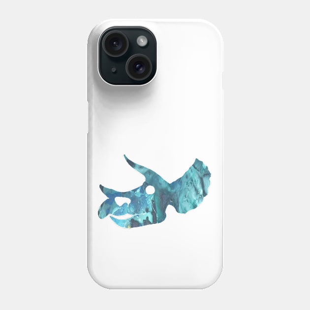 Triceratops Skull Phone Case by BittenByErmines