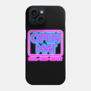 Open Mat - Roll, rest, repeat Phone Case