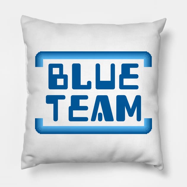 Cybersecurity Blue Team Arcade Gamification Banner Pillow by FSEstyle