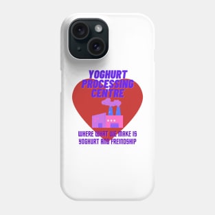 Yoghurt processing centre Beef and Dairy Network Phone Case