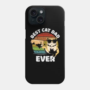 THE BEST CAT DAD Phone Case