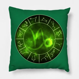 Capricorn Zodiac Symbol Pillow