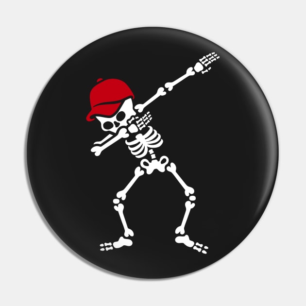 Dabbing skeleton (Dab) baseball cap Pin by LaundryFactory