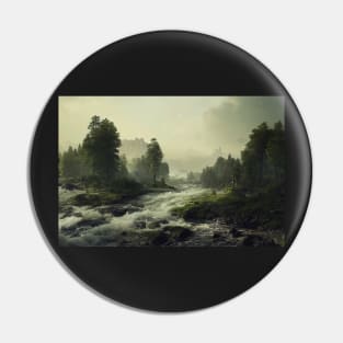 Rough River Landscape Pin