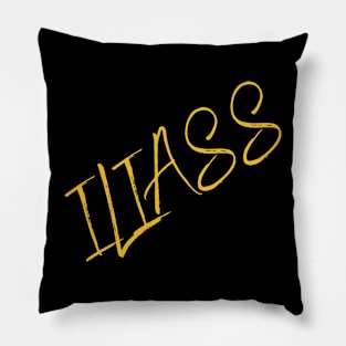 Iliass personalized name Pillow