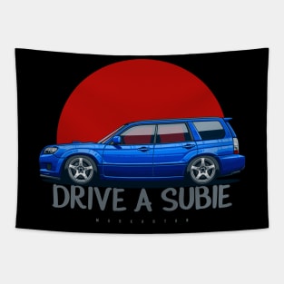 Drive a Subie Tapestry