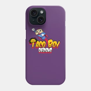 Taco Boy Designs logo Phone Case