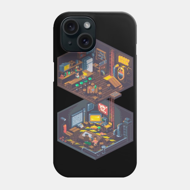 Fantasy Bar Phone Case by Pixeleyebat