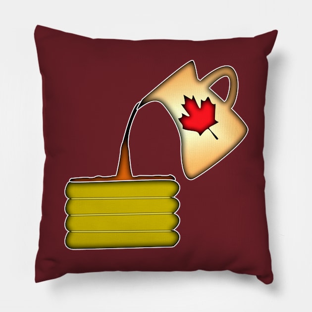 Maple syrup Pillow by sowecov1