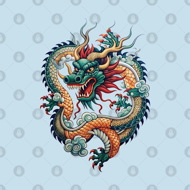 Japanese Dragon by Ravenglow