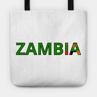 Drapeau  Zambia Tote