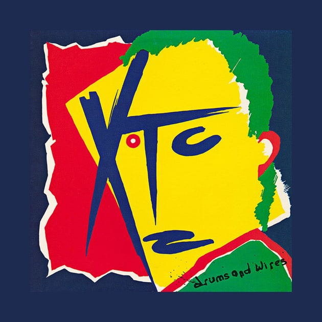 XTC - Drum and Wires by The Bing Bong art