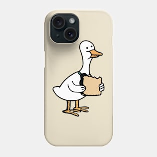 Ducks Eat Bread - Goose - Vintage Phone Case