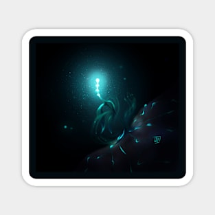 Fiore bioluminescente Magnet