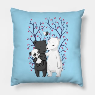 Bear Family Pillow