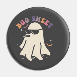 This Is Some Boo Sheet Halloween Ghost Funny Gift Men Women Pin