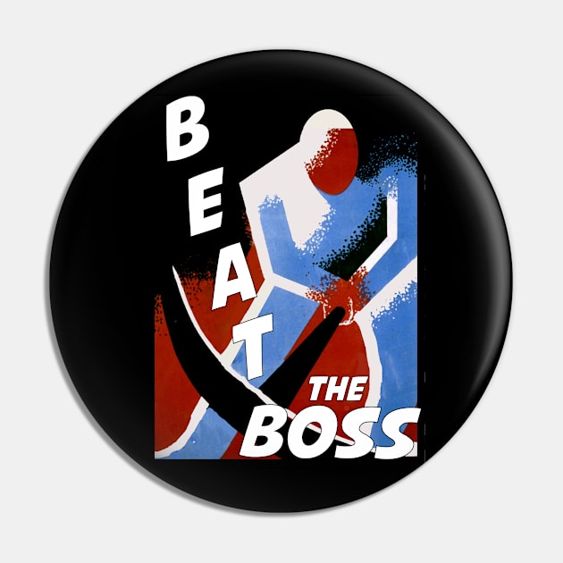 Beat the Boss cover Pin by Practical Fox