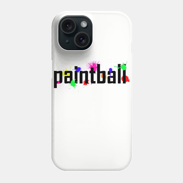 Paintball Splatter Phone Case by MsFluffy_Unicorn