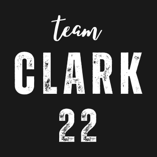 team clark 22 Jersey white T-Shirt