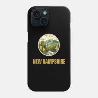 New Hampshire State USA Phone Case