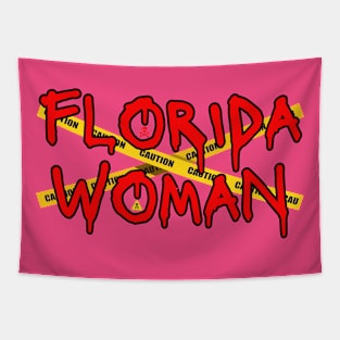 Florida Woman Tapestry