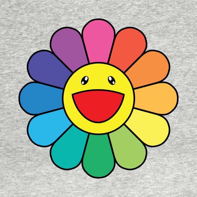 Download Takashi Murakami Happy Flower - Murakami - Bluza Dresowe ...