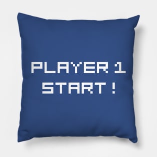PLAYER 1, START! Pillow