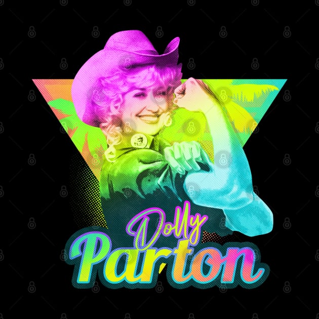 DOLLY PARTON RETROPUNK by ownerkian