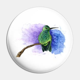 Hummingbird Perch Pin