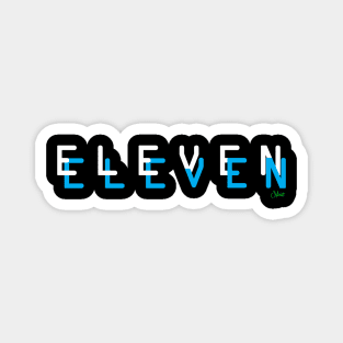 Eleven Eleven Blue 2 Magnet