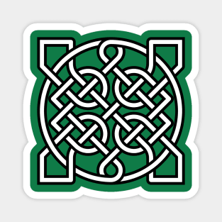 Celtic Ornamental Knot Geometric Design 2 Magnet