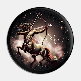 Stellar Sagittarius Centaur Pin