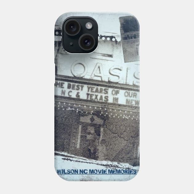 Oasis Theater Wilson NC Phone Case by greenporker